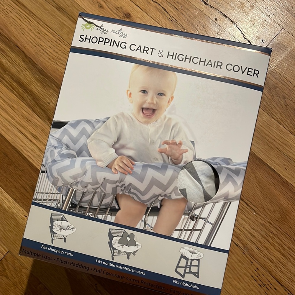 NWT Itzy Ritzy Shopping Cart and Highchair Cover